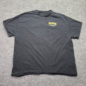 Bar Hopping Nashville Tennessee T-Shirt Mens Large Black Graphic Tee Casual Top